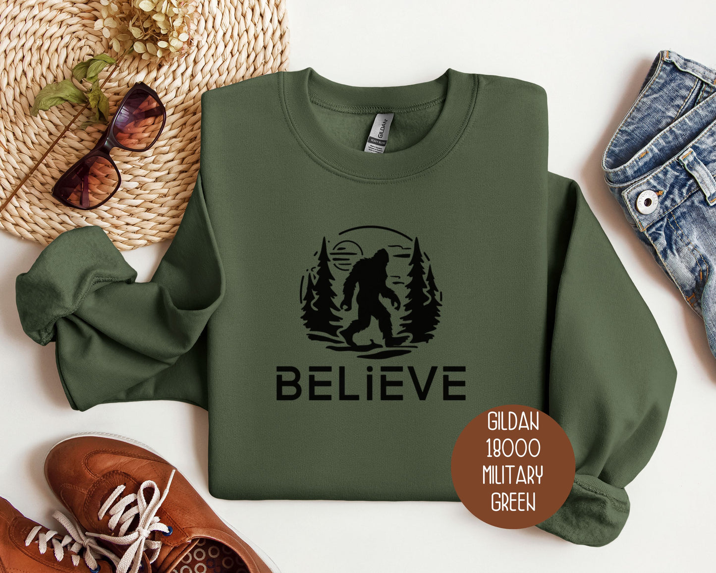 Believe Bigfoot Sweatshirt