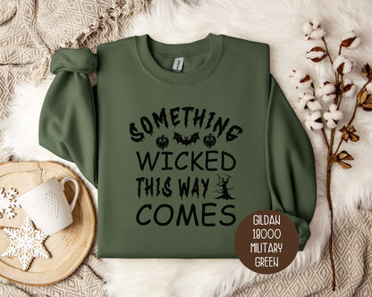 Something Wicked This Way Comes Retro Shakespeare Macbeth Sweatshirt