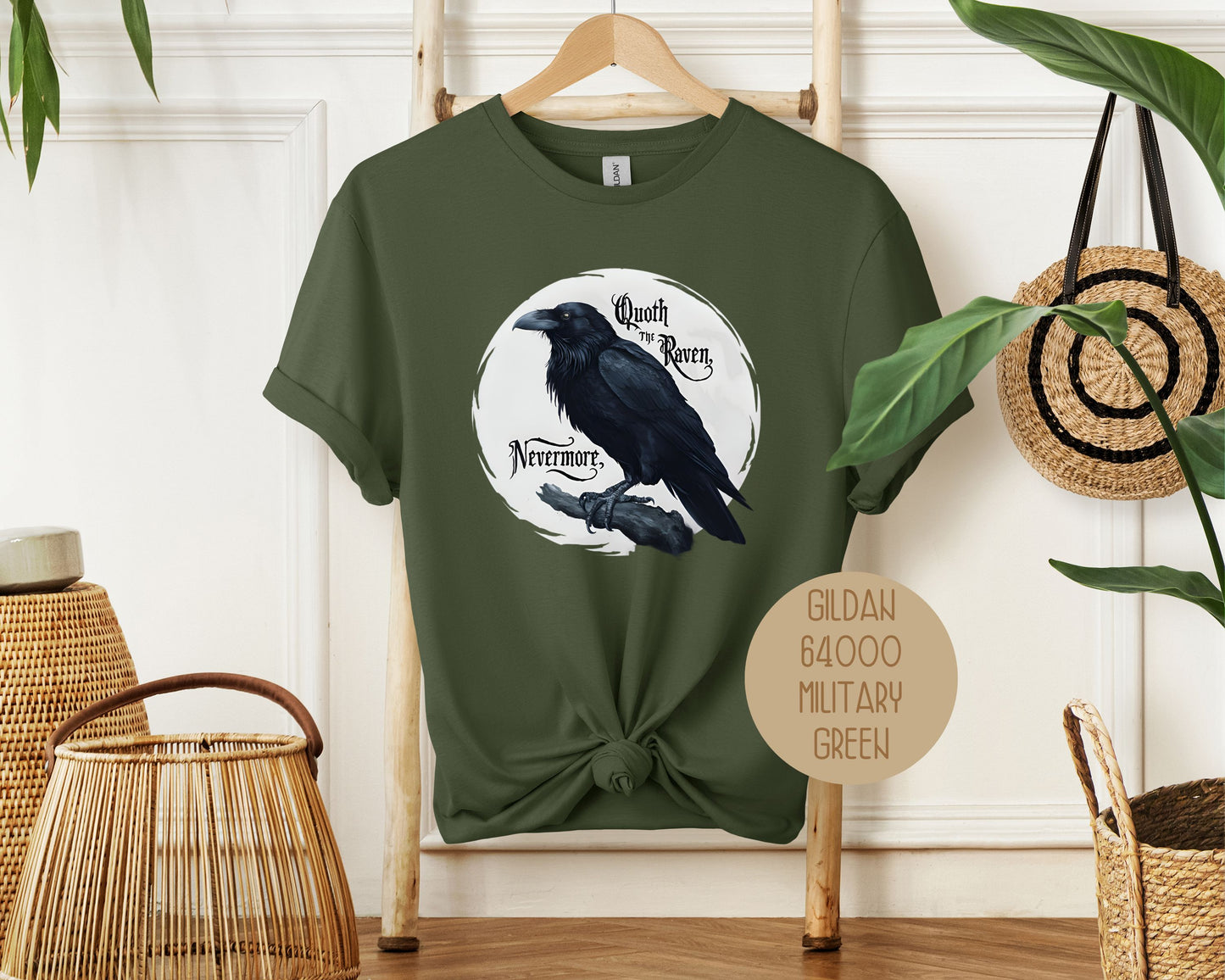 Edgar Allan Poe Nevermore Shirt