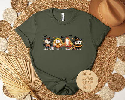 Chickens in Halloween Costumes Shirt