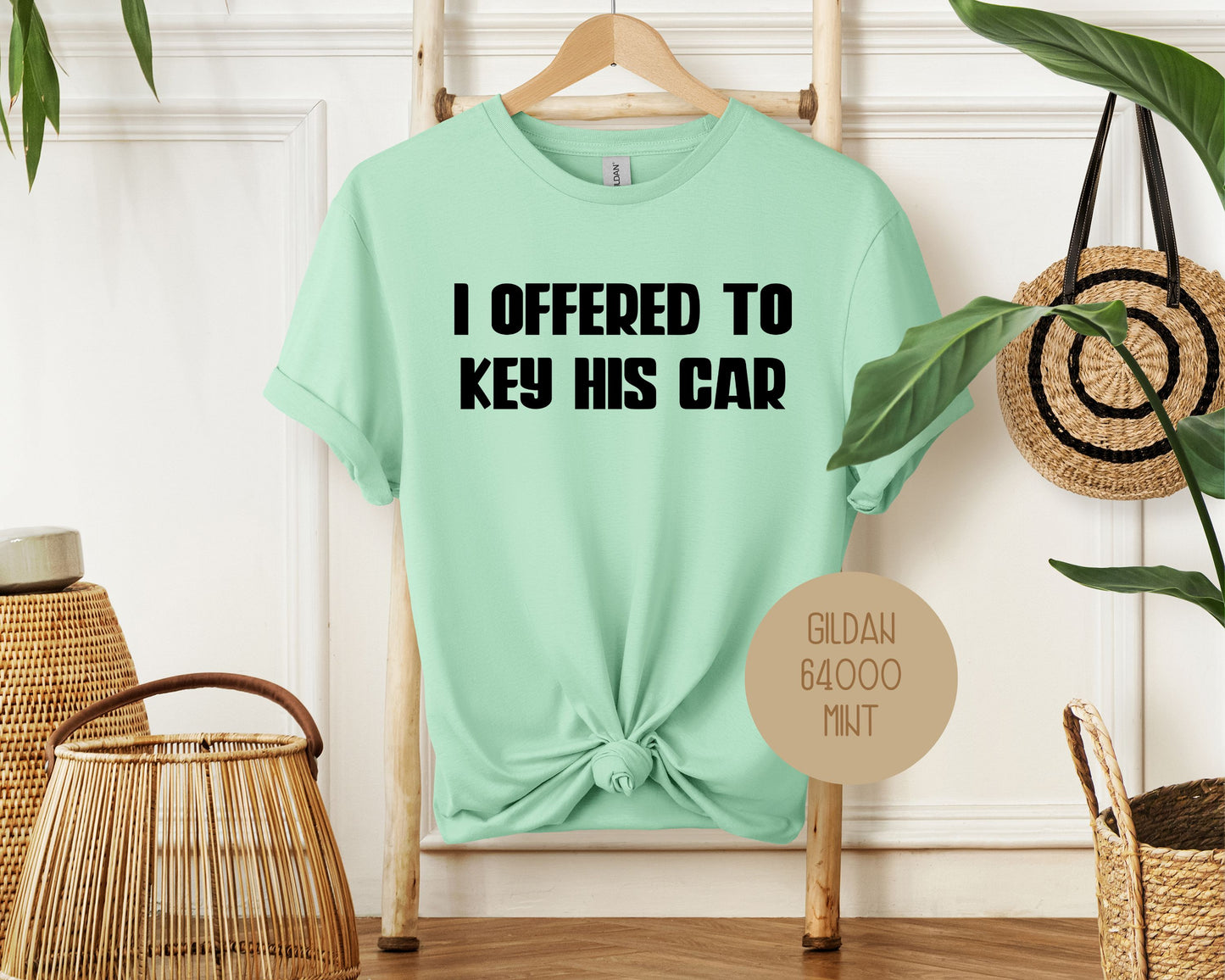 I Offered to Key His Car Divorce Party Shirt