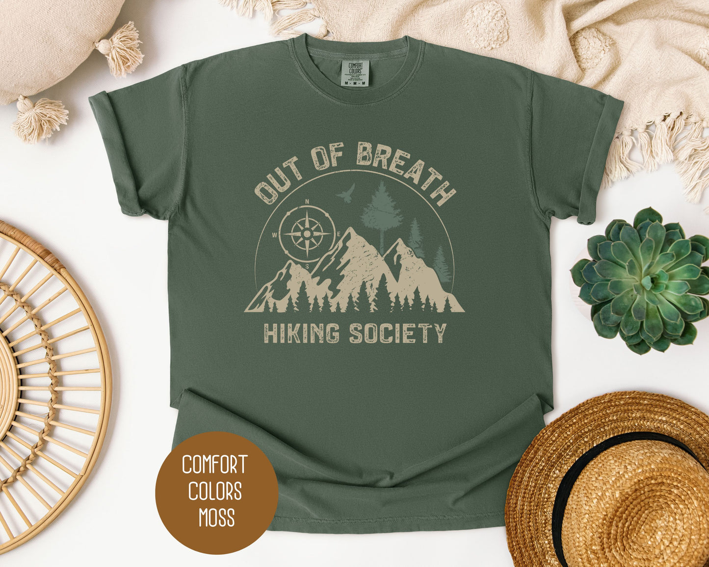 Out of Breath Hiking Society Shirt