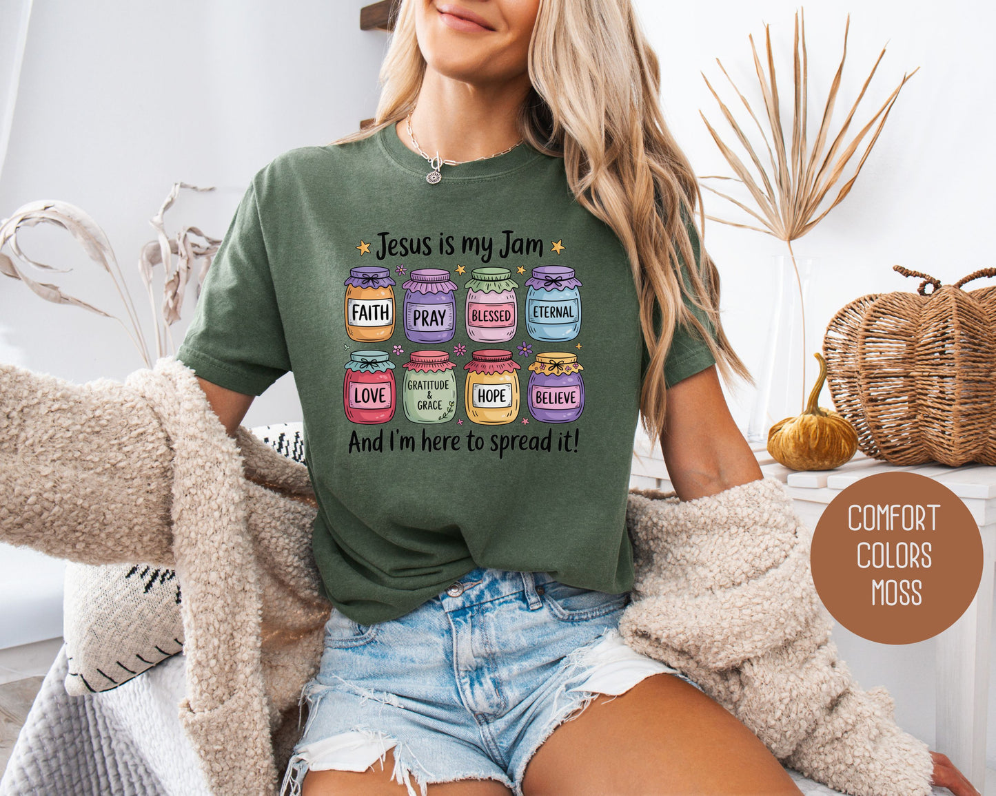 Jesus is My Jam Comfort Colors Shirt