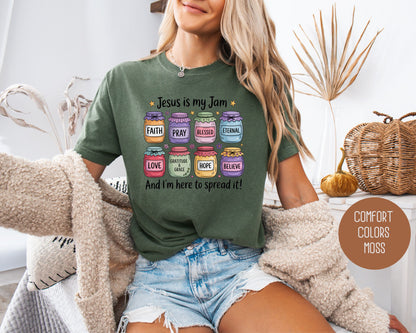 Jesus is My Jam Comfort Colors Shirt