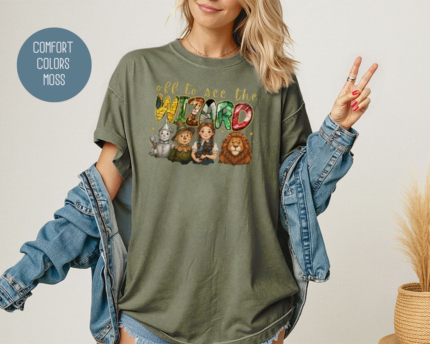 Off To See The Wizard Comfort Colors Shirt T-Shirt  CreativeSpecialTs