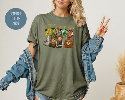Off To See The Wizard Comfort Colors Shirt T-Shirt  CreativeSpecialTs