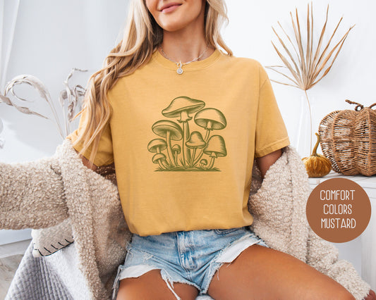 Mushroom Vintage Comfort Colors Shirt
