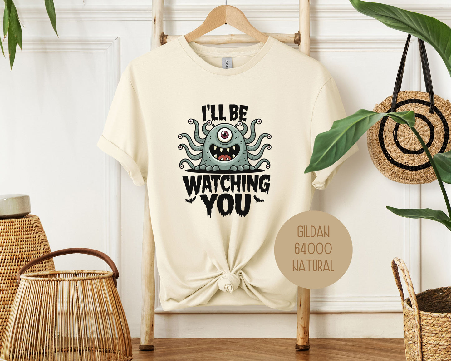 I'll Be Watching You Monster Halloween Shirt