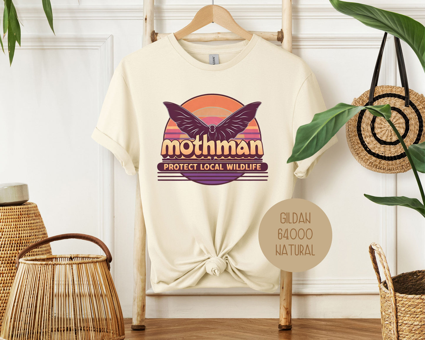 Mothman Protect Local Wildlife Shirt