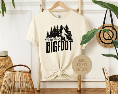 Believe in Bigfoot Shirt