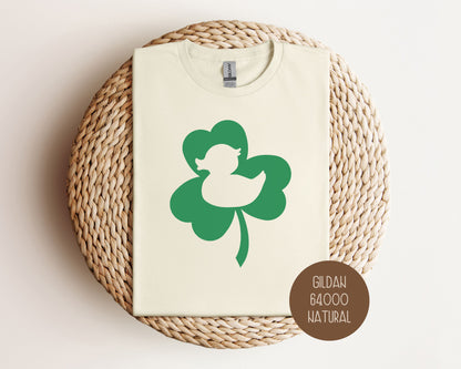 Lucky Duck St. Patrick's Day Shamrock Shirt