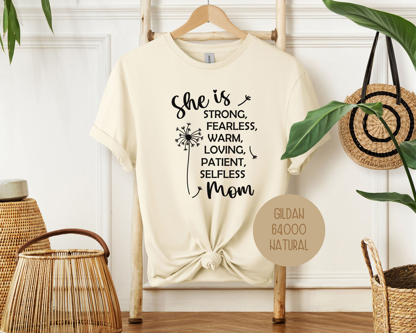 She Is a Strong Mom Shirt