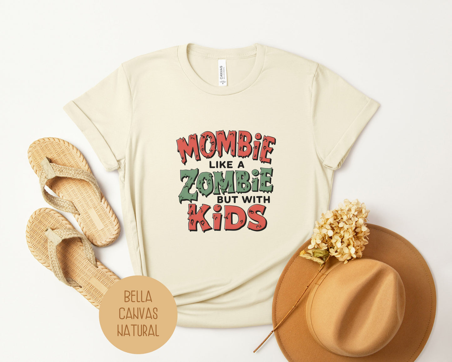 Mombie Like a Zombie But With Kids Shirt