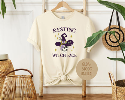 Resting Witch Face Halloween Shirt