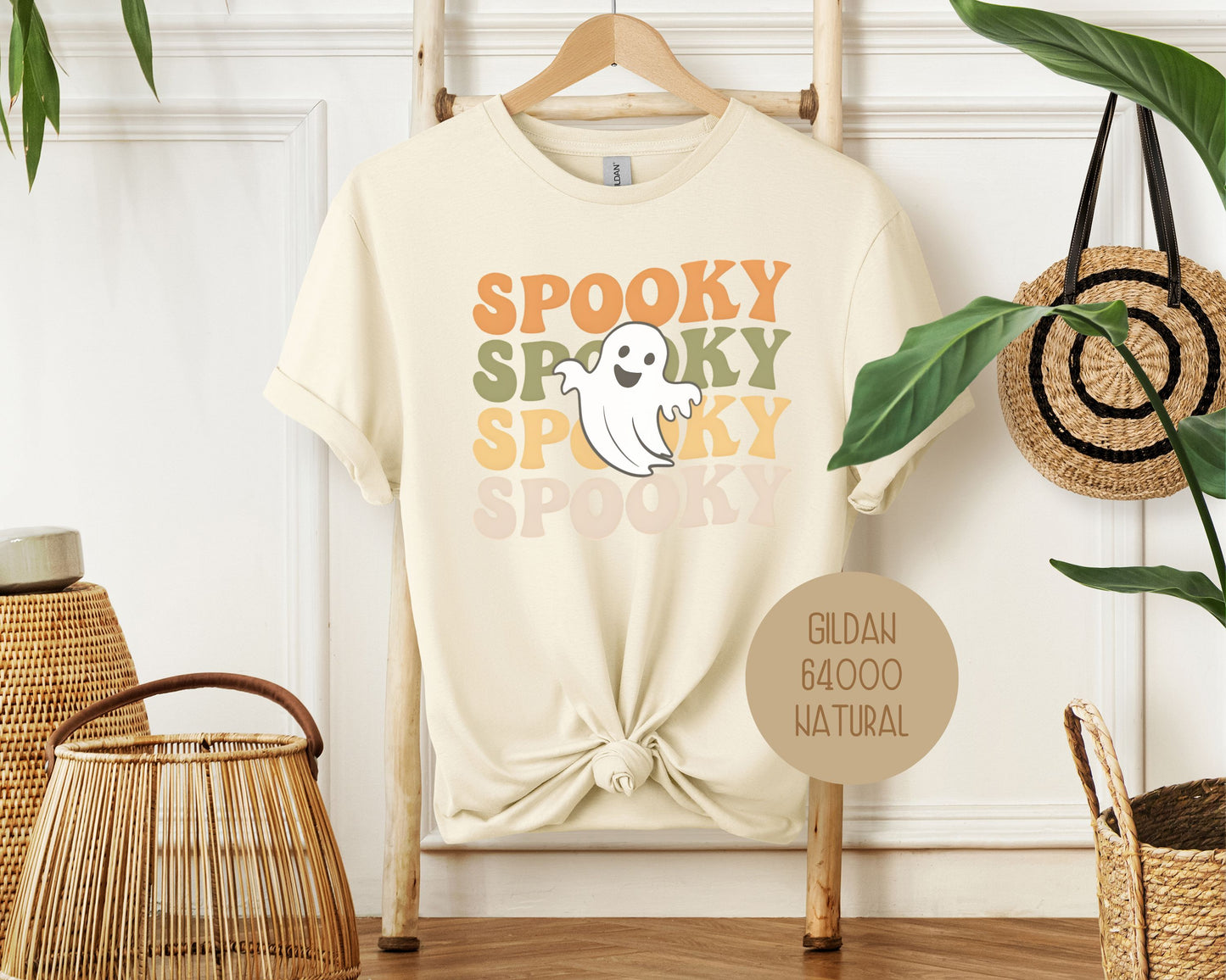 Spooky Halloween Retro Ghost Shirt