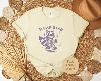 Wrap Star Mummy Raccoon Shirt