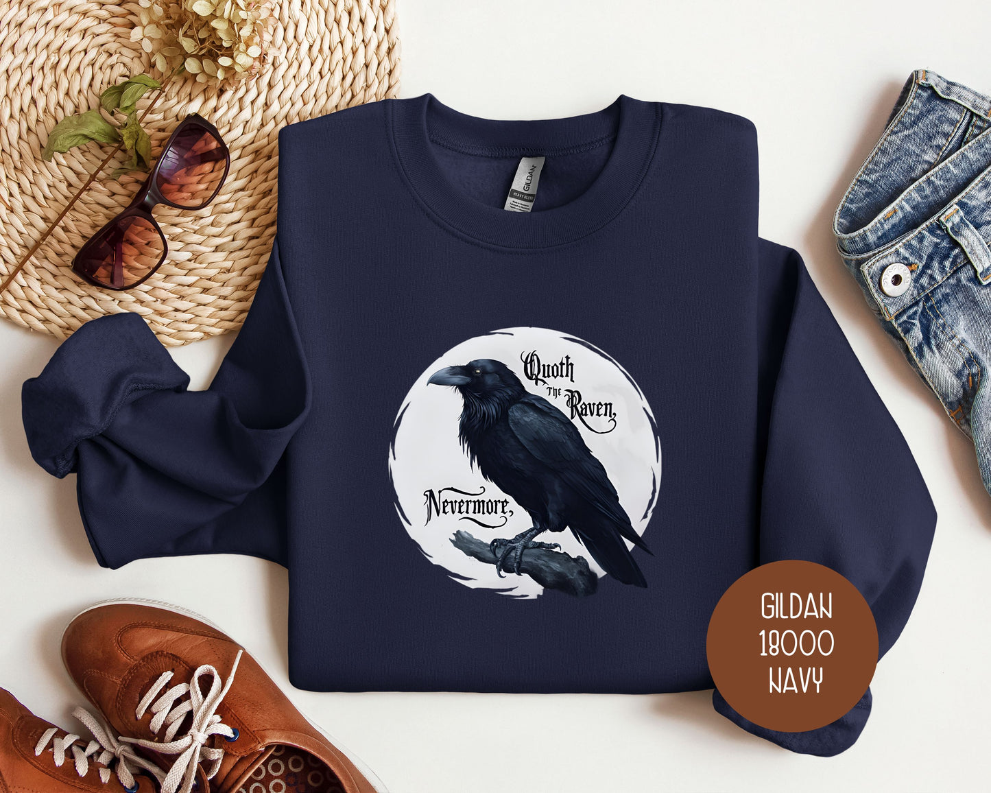 Edgar Allan Poe Nevermore Sweatshirt