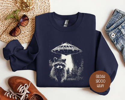 Raccoon UFO Sweatshirt