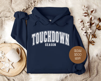 Touchdown Season Fall Football Hoodie