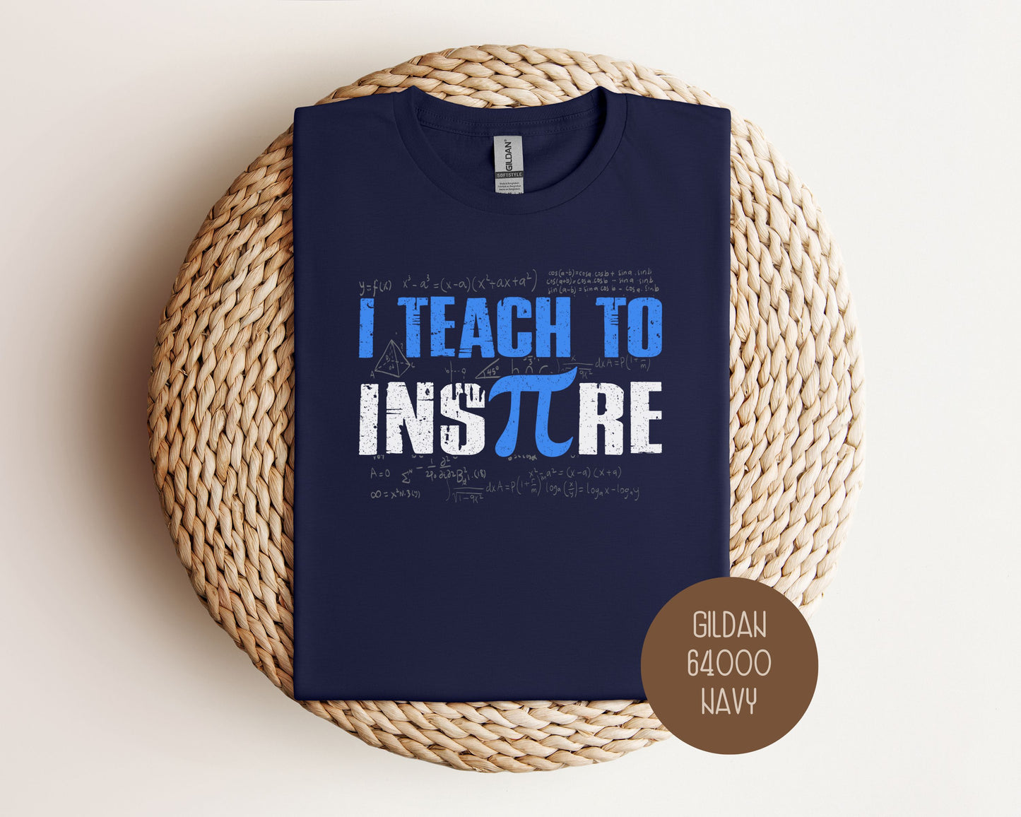 I Teach to Inspire Pi Day Shirt