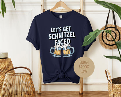 Let's Get Schnitzel Faced Oktoberfest Shirt