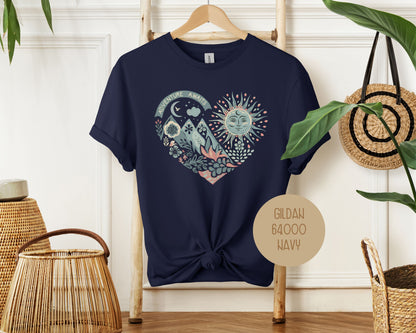 Adventure Awaits Heart Shirt