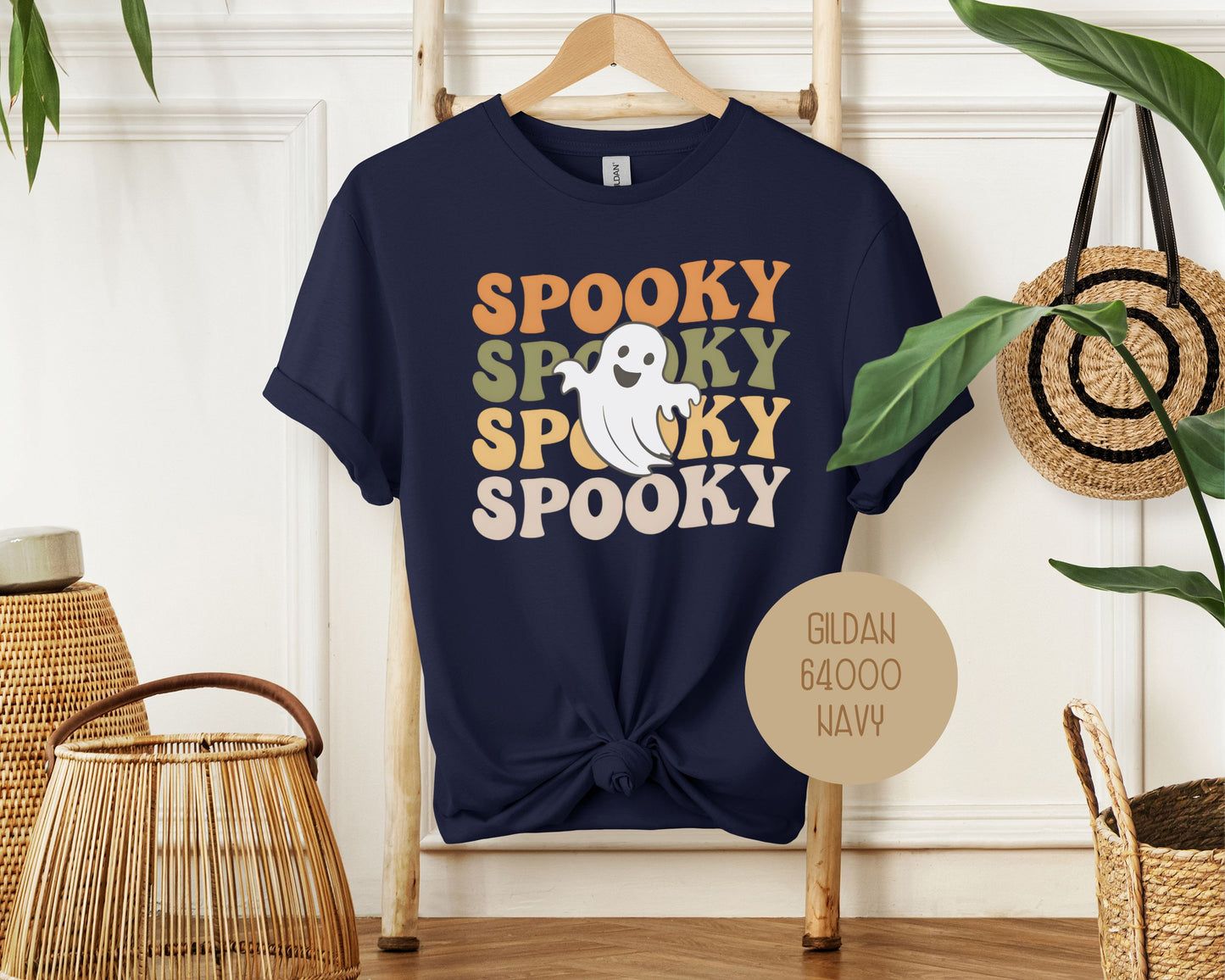 Spooky Halloween Retro Ghost Shirt