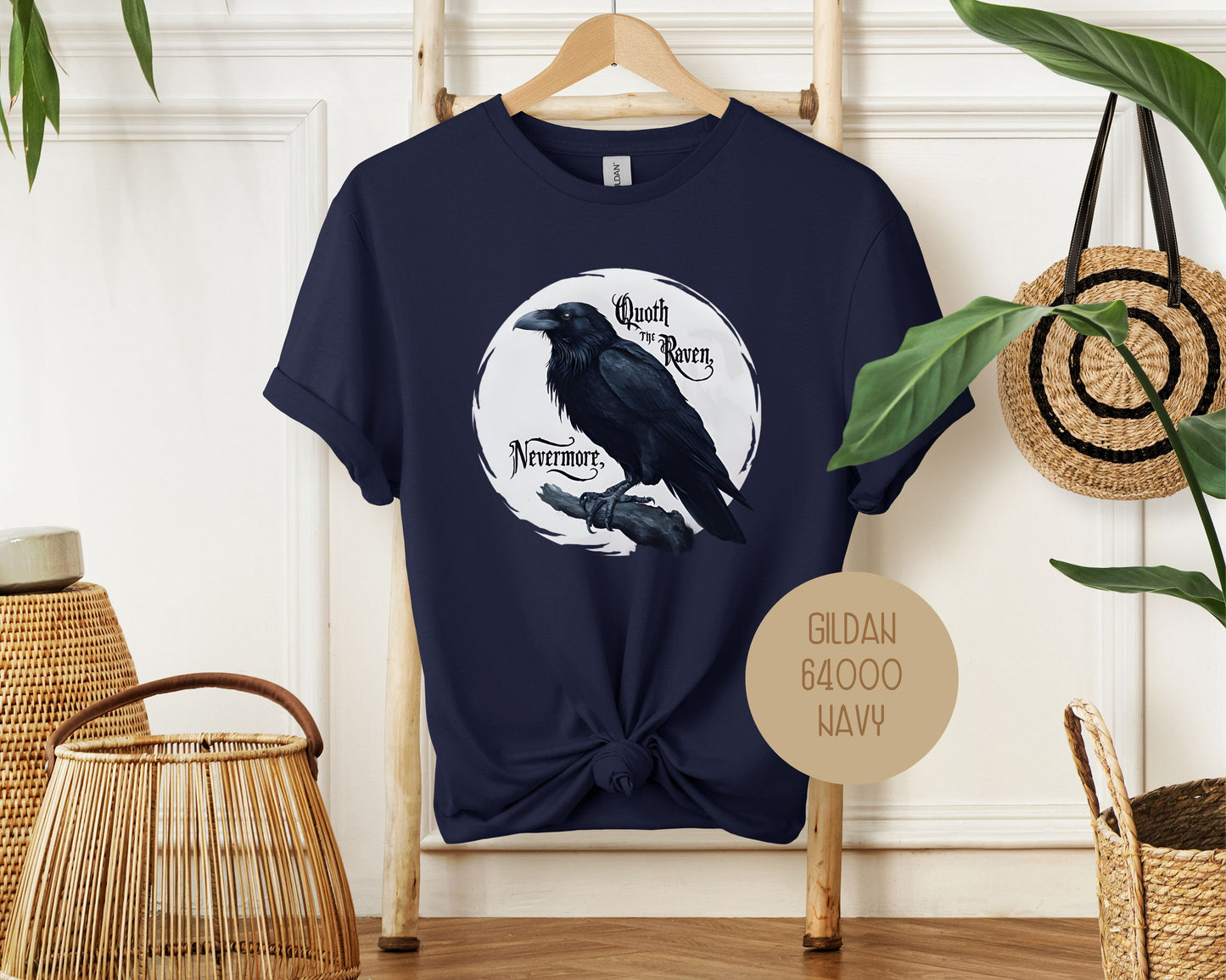 Edgar Allan Poe Nevermore Shirt