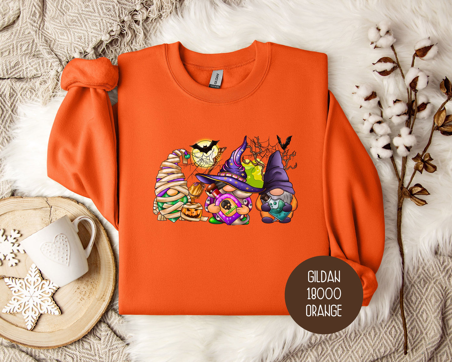 Fall Halloween Gnomes Sweatshirt