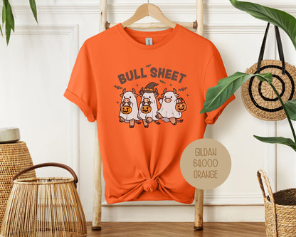 Bull Sheet Cute Ghost Cow Shirt