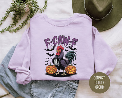 F-Caw-F Chicken Comfort Colors Sweatshirt