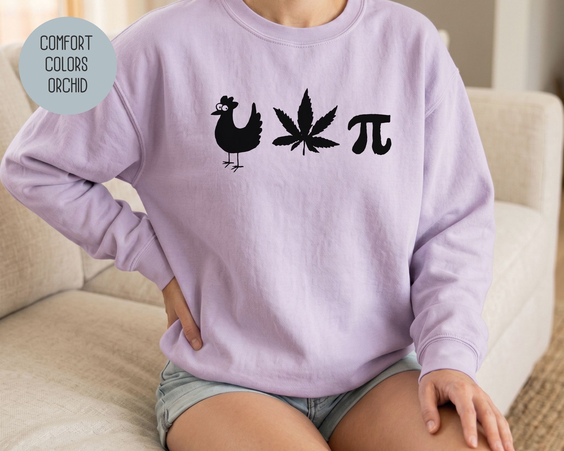 Chicken Pot Pie Comfort Colors Sweatshirt Sweatshirt  CreativeSpecialTs