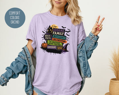 Halloween Movies Comfort Colors Shirt T-Shirt  CreativeSpecialTs