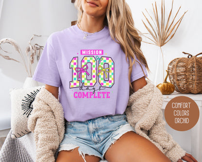 100 Days Of School Comfort Colors Shirt