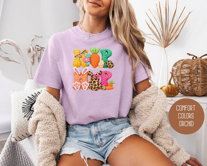 Hip Hop Faux Yarn Easter Comfort Colors Shirt T-Shirt  CreativeSpecialTs