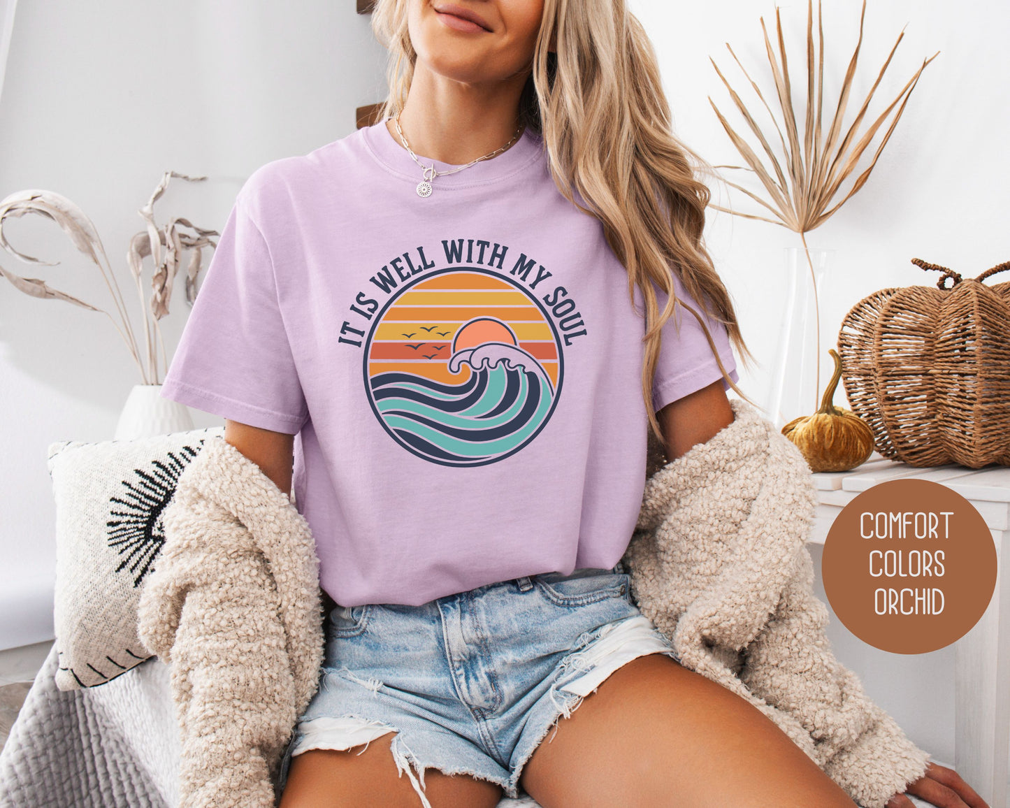 It Is Well With My Soul Comfort Colors Shirt