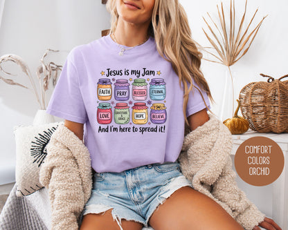 Jesus is My Jam Comfort Colors Shirt