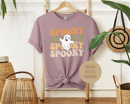 Spooky Halloween Retro Ghost Shirt