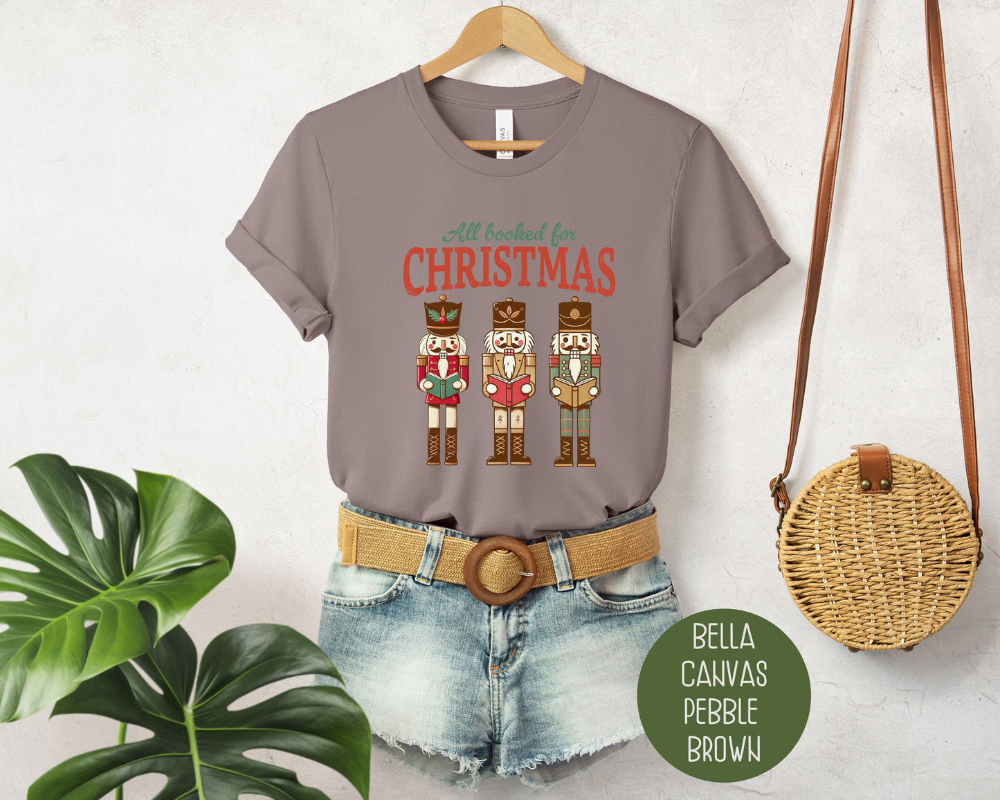 All Booked for Christmas Holiday Shirt