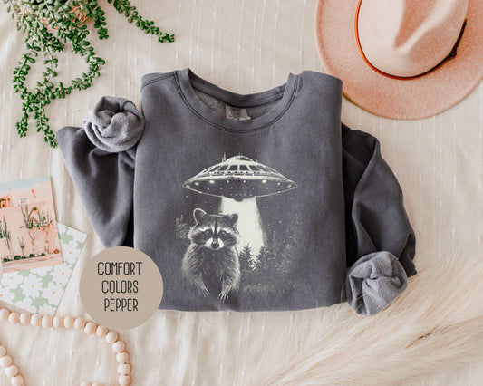 Comfort Colors Raccoon Lover Sweatshirt