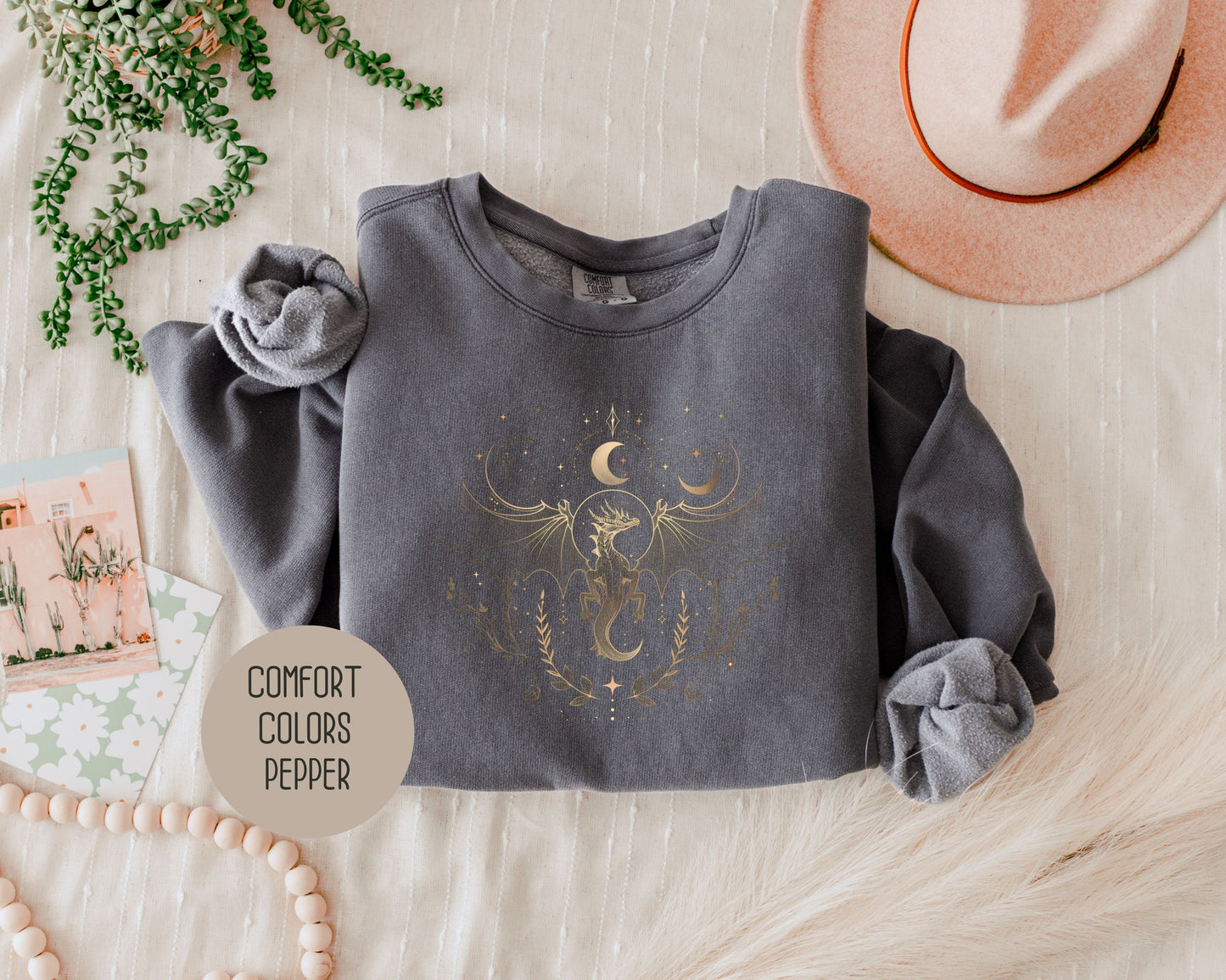 Dragon Moon Comfort Colors Sweatshirt