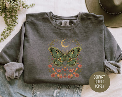 Mystic Moth Comfort Colors Sweatshirt