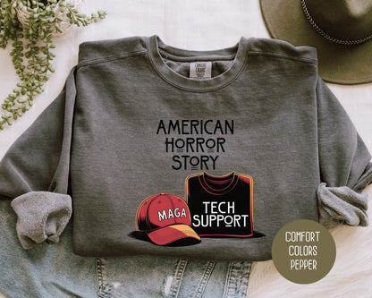 American Horror Story Anti-Trump Comfort Colors Sweatshirt