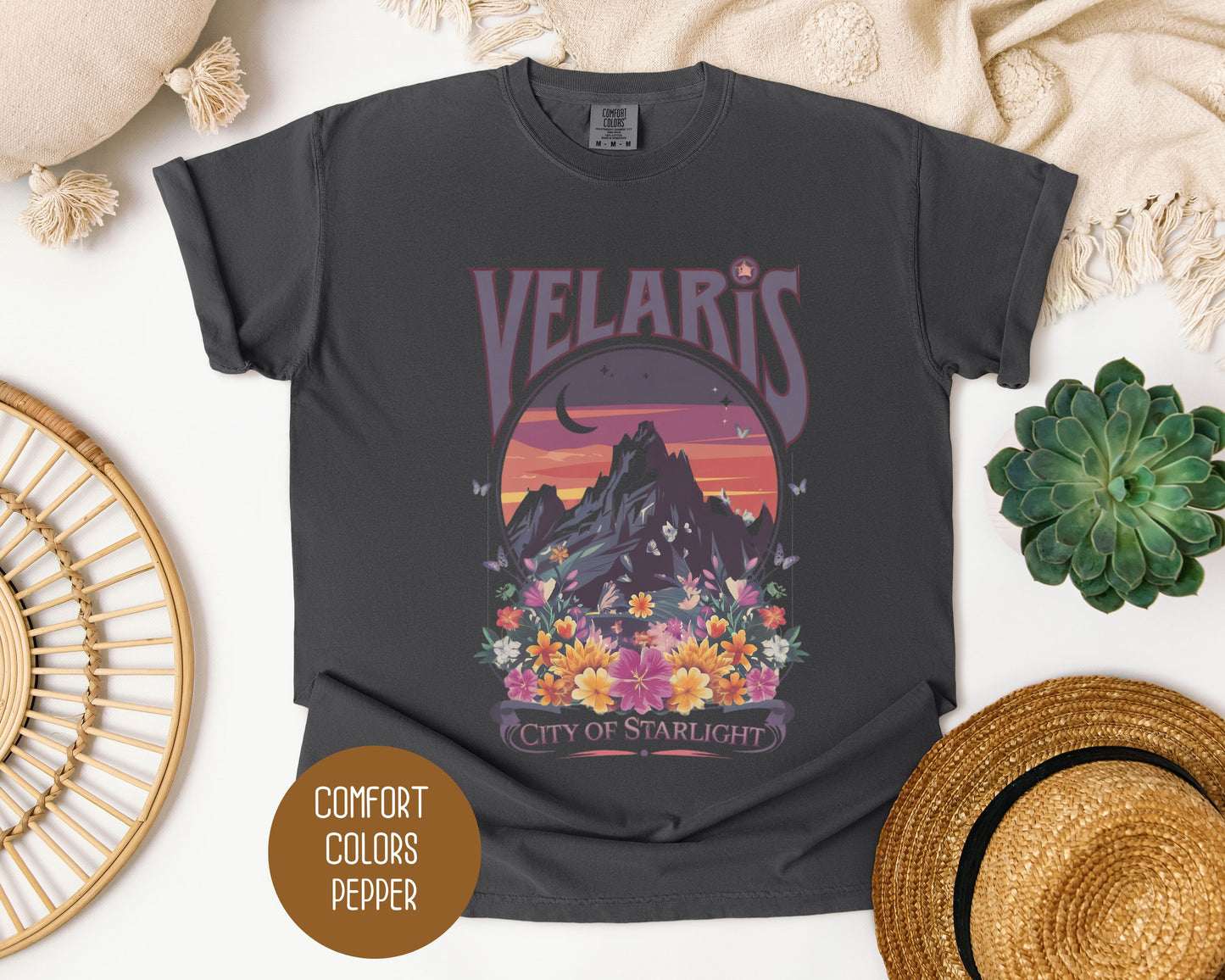 Velaris City of Starlight Comfort Colors Shirt