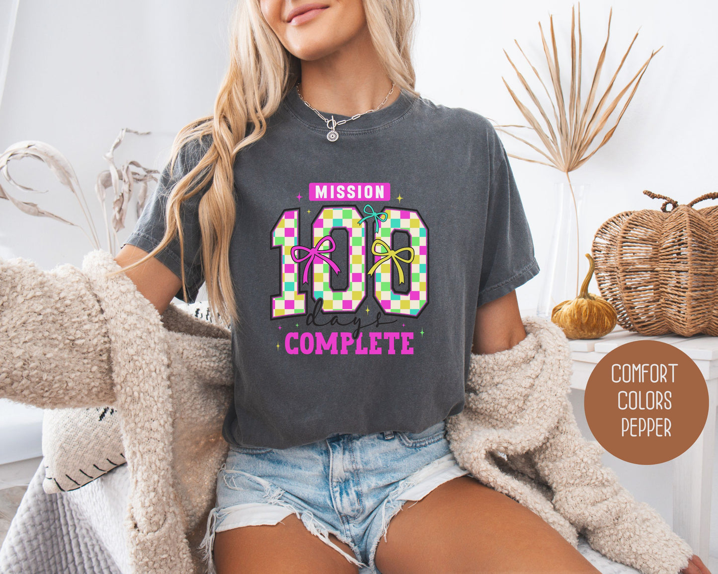 100 Days Of School Comfort Colors Shirt