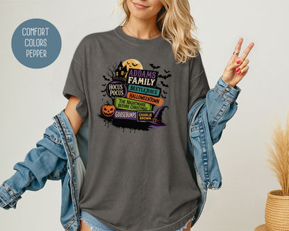 Halloween Movies Comfort Colors Shirt T-Shirt  CreativeSpecialTs
