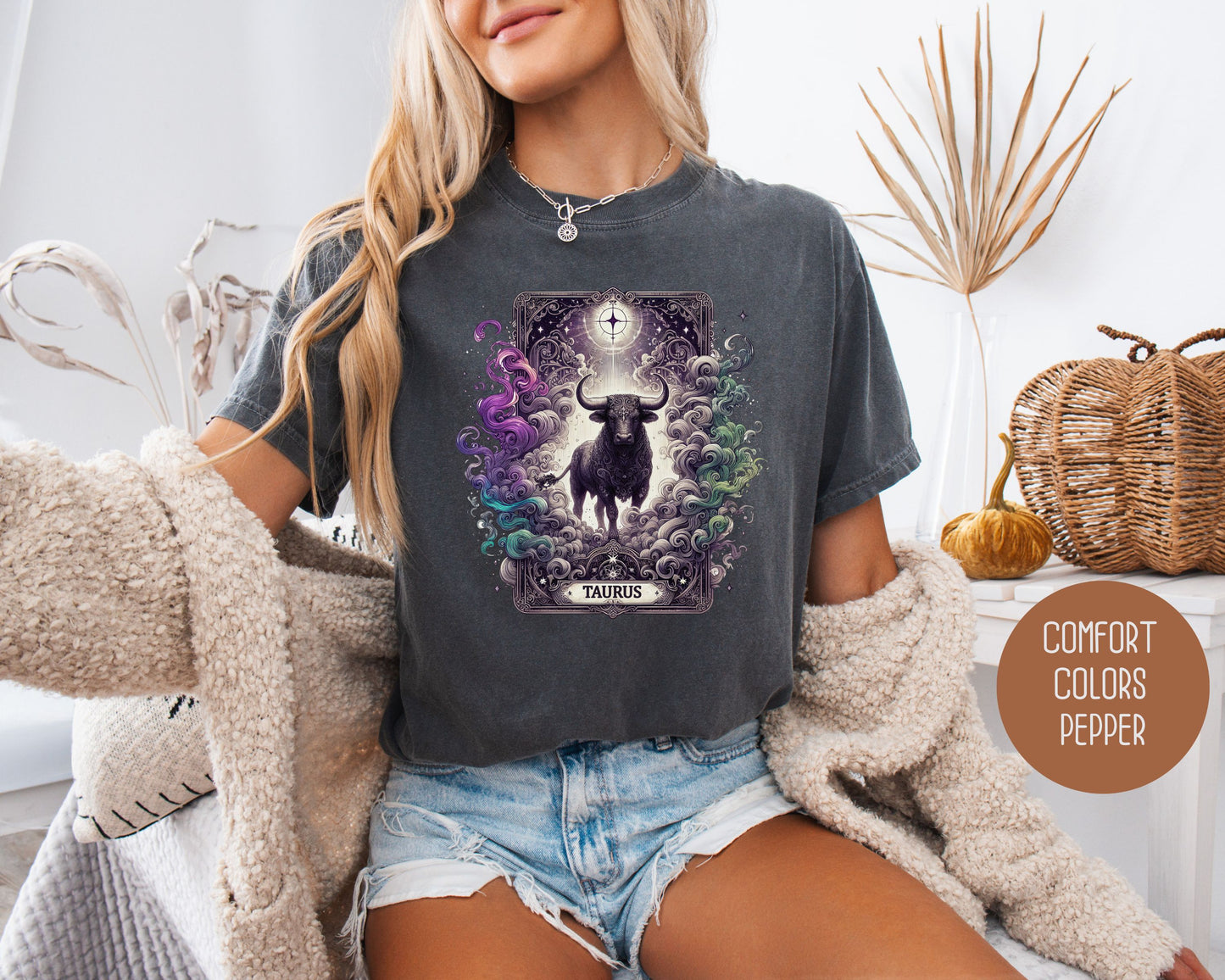 Taurus Zodiac Comfort Colors Shirt