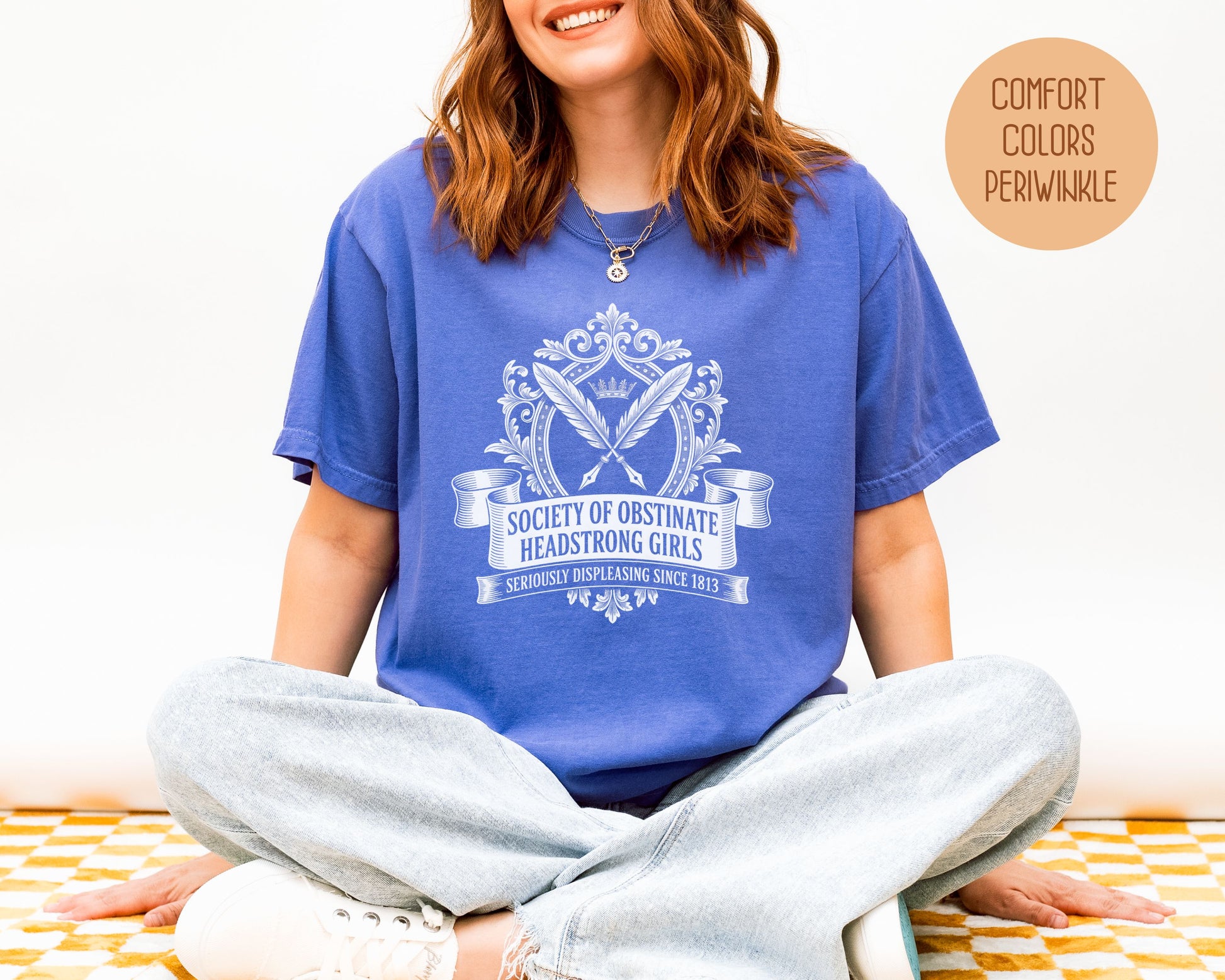 Society of Obstinate Headstrong Girls Comfort Colors Shirt T-Shirt  CreativeSpecialTs