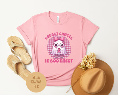 Breast Cancer Is Boo Sheet Shirt