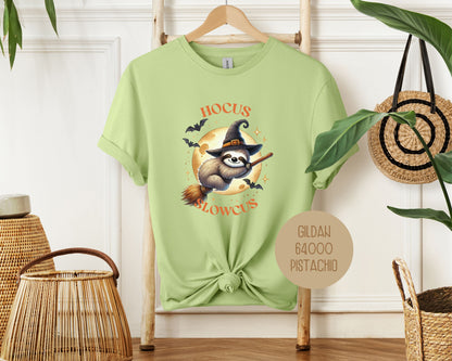 Hocus Slocus Sloth Halloween Shirt